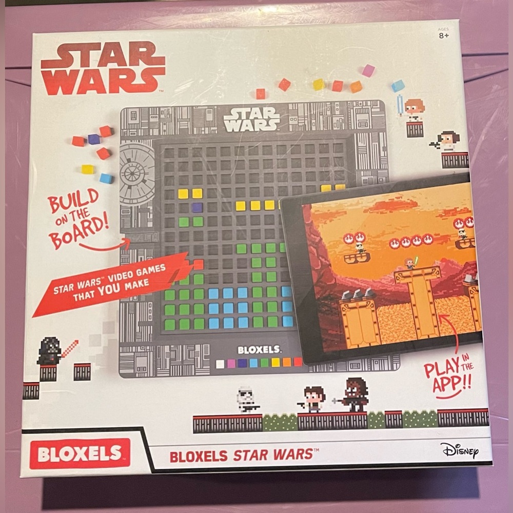 Star Wars Bloxels Game Set Disney Mattel play in the APP too!